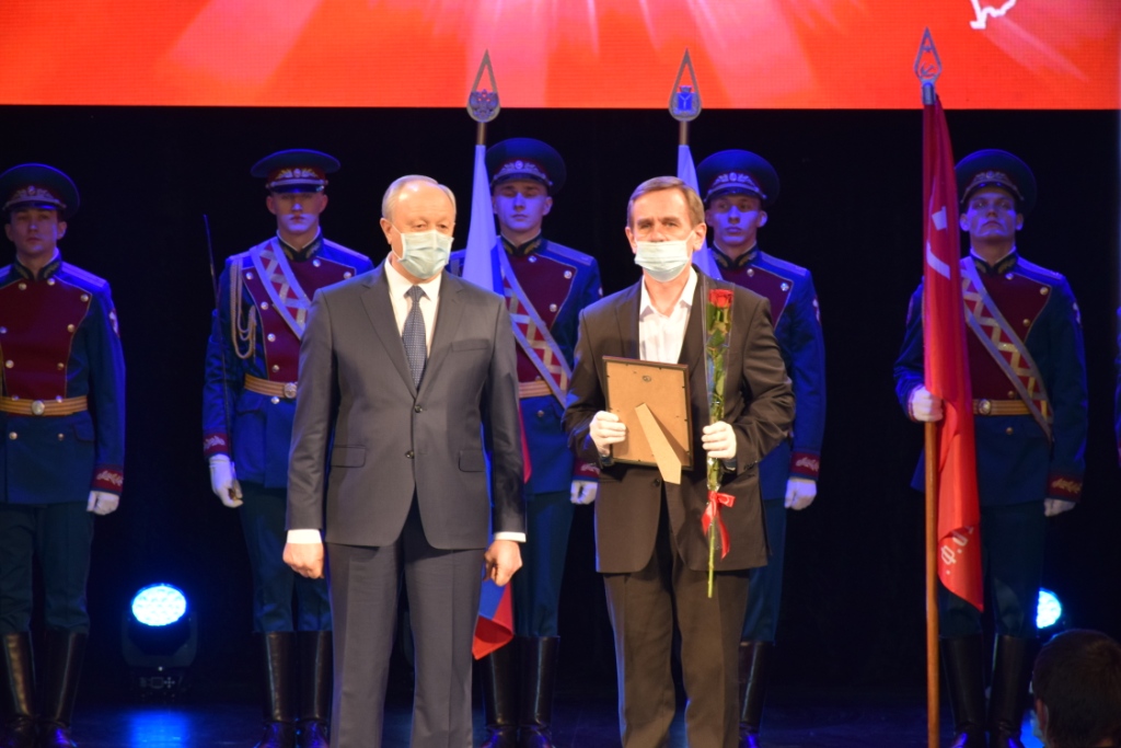 Михаил Исаев принял участие в торжественном мероприятии, посвященном Дню защитника Отечества