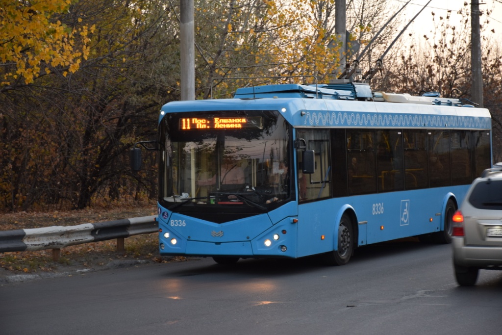 Прибывшие из столицы троллейбусы начали выходить на городские маршруты