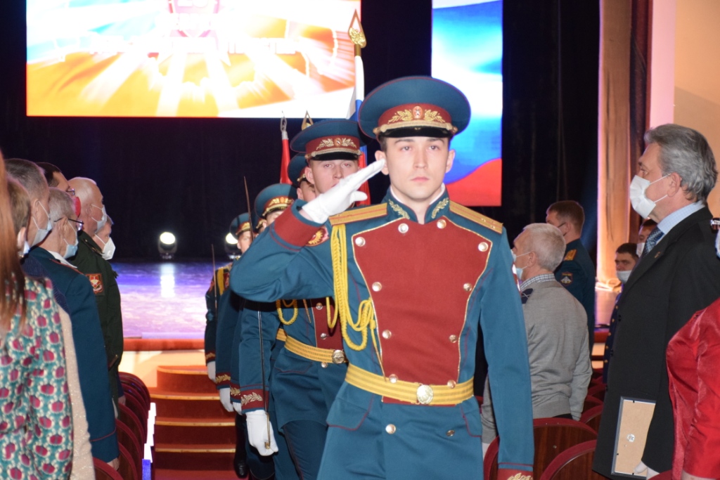 Михаил Исаев принял участие в торжественном мероприятии, посвященном Дню защитника Отечества