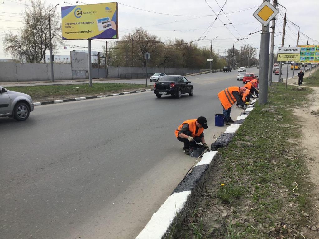 Михаил Исаев и Сергей Ломакин оценили ход работ по уборке улиц и мест общего пользования