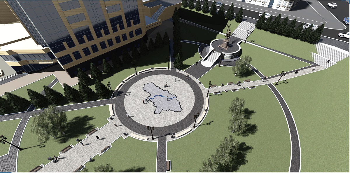 Администрация города предложила владельцу участка у речного вокзала создать новую парковую зону 