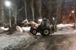 Ночью на территории областного центра продолжится уборка снега и наледи