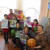 В изостудии «Художник» для детей провели весенний мастер-класс 