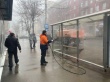 Во Фрунзенском районе проведены мероприятия по санитарной обработке остановочных павильонов