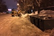 В Кировском районе продолжаются снегоуборочные работы