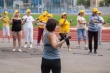 На стадионе «Волга» прошла тренировка в рамках Всероссийского проекта «Северная ходьба – новый образ жизни»