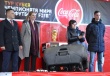 В Саратов привезли Кубок Чемпионата мира по футболу FIFA