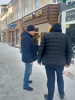 Во Фрунзенском районе проконтролировали ход работ по очистке от снега прилегающей территории предприятий потребительского рынка