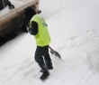 На территории Ленинского района работает снегоуборочная техника