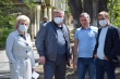 Михаил Исаев проверил ход реализации проекта по ремонту тротуаров в Ленинском районе
