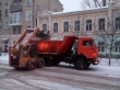 В Октябрьском районе продолжаются работы по очистке магистралей и улиц от снега