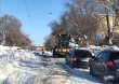 В Заводском районе продолжается круглосуточная уборка снега и наледи