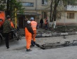 Ямочный ремонт дорожного полотна в Ленинском районе продолжается в плановом режиме