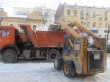За сутки с территории Октябрьского района убрано порядка 400 кубометров снега