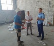 Владимир Бьятенко и Антон Евграшин осмотрели работы по строительству школы в Иволгино