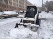 В Октябрьском районе в усиленном режиме проводятся работы по очистке улиц от снега