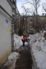 В Ленинском районе проходит уборка придомовых территорий и очистка крыш