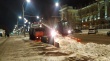 Ночью на территории областного центра продолжится уборка снега и наледи