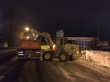 Очистка и вывоз снега с улиц Кировского района ведется в две смены 
