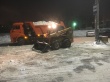 С улиц Октябрьского района круглосуточно вывозят снег 