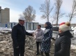 Глава города Михаил Исаев побывал на местах строительства школы и жилого дома в Заводском районе