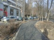 На бульваре Рахова выполнены работы по устройству пешеходных дорожек