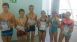 Прошли соревнования по плаванию среди детей