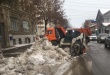 В праздничные дни МБУ «Дорстрой» вывез более 20 тысяч кубометров снега