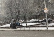 Не дожидаясь окончания снегопада, коммунальные службы приступили к очистке улиц