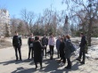 Школьники Октябрьского района вновь побывали на экскурсии на бульваре по улице Рахова