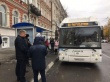 В Саратове проверили техническое состояние автобусов