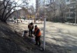 В Кировском районе проводятся работы по благоустройству