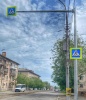В рамках нацпроекта «Безопасные качественные дороги» установлены дорожные знаки «Пешеходный переход в Заводском, Ленинском и Октябрьском районах