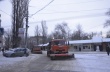 В выходные в Саратове полным ходом шла уборка снега