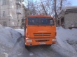 В Ленинском районе не прекращается расчистка территорий от снега  