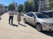 Продолжаются мероприятия по выявлению фактов нарушения ПДД и правил парковки в Октябрьском районе