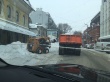 Во Фрунзенском районе в круглосуточном режиме ведется очистка территории от снега и наледи