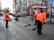 В Волжском районе проводятся работы по содержанию проезжей части