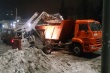 Продолжаются работы по уборке снега с территории Кировского района
