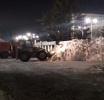 В Волжском районе в круглосуточном режиме ведутся снегоуборочные работы 