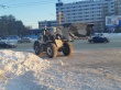 Ленинский район продолжают освобождать от снежного плена