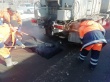 МБУ «Дорстрой» осуществляет ямочный ремонт дорог Ленинского района