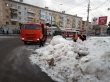 В Кировском районе ведутся работы  по очистке кровель многоквартирных домов, дорог и тротуаров 