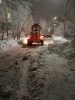 В Волжском районе проводилась уборка от снега и наледи