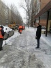  Продолжается контроль за ходом работ по очистке территории Октябрьского района от снега