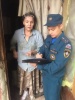 Сотрудники МЧС и полиции посетили неблагополучные семьи в Волжском районе