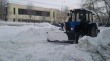 В плановом режиме ведутся работы по очистке Кировского района от снега 