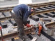 Завершены работы по ремонту трамвайных рельсов на Азина