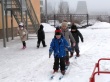 Дошколята Ленинского района встали на лыжи