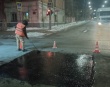 В ночь на среду дорожные рабочие отремонтировали свыше 320 кв.м асфальтового покрытия 